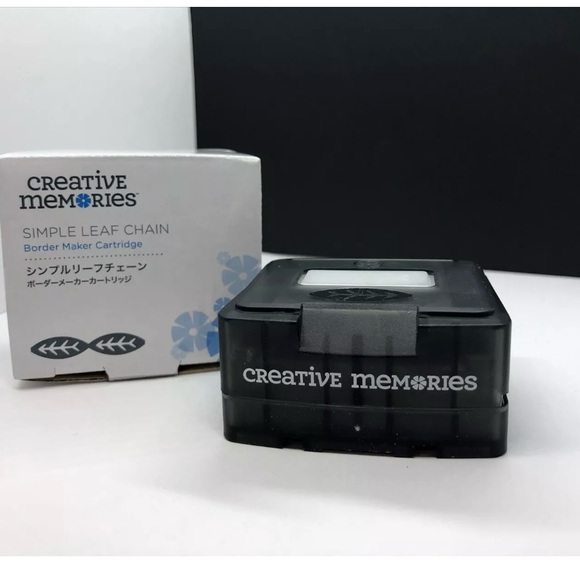 Creative Memories Border Maker Cartridge BMC - Simple Leaf Chain - Punch / Tool - Picture 2 of 6